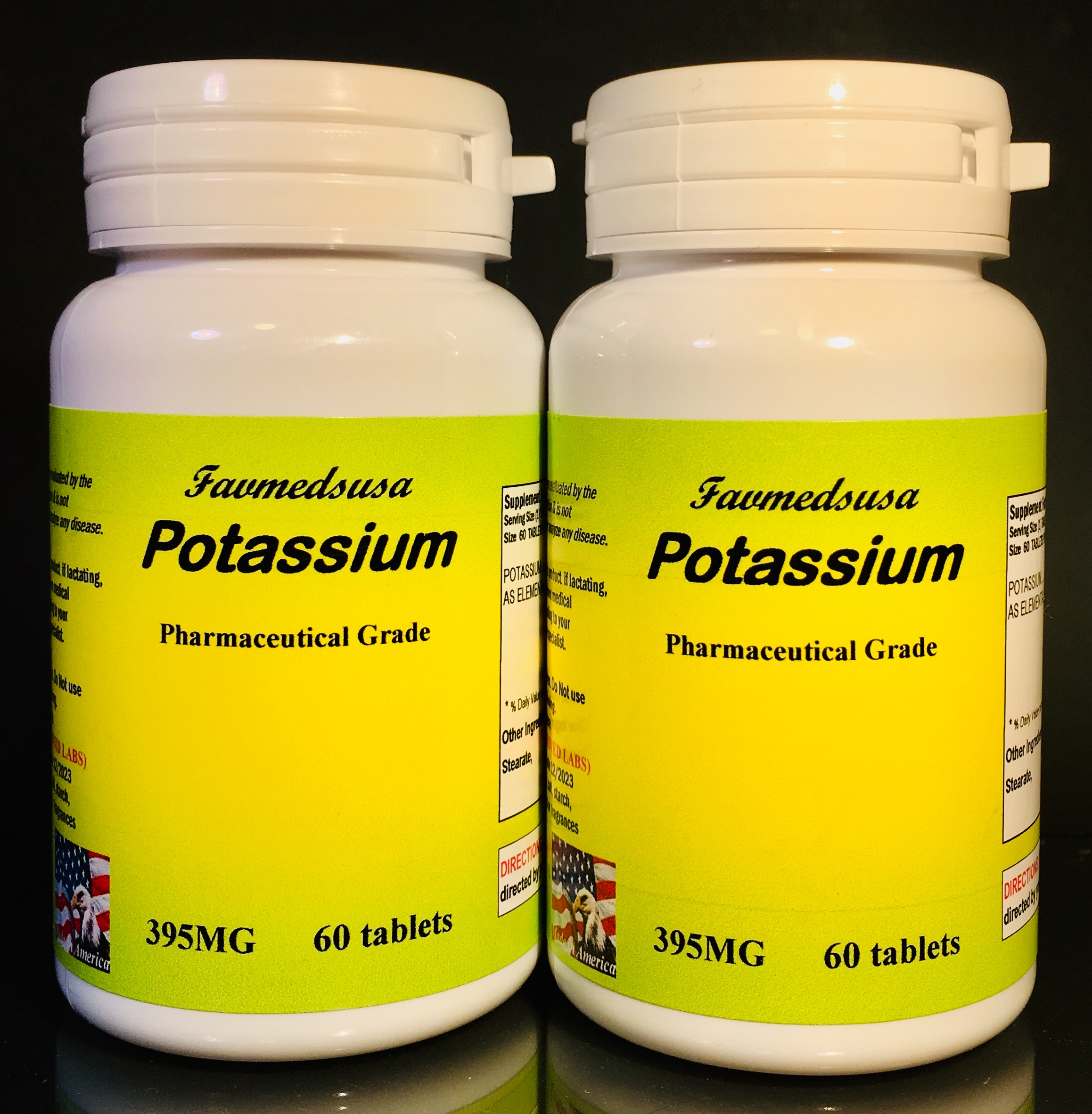 Potassium 395mg - 120 (2x60) tablets